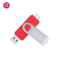 Putar OTG Kecepatan Tinggi USB 3.0, Flash Drive USB untuk Ponsel dan Komputer Flash Drive USB Ganda