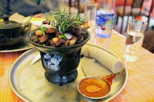 Comida Tradicional Etíope, Cazuela, Shekla <span class=keywords><strong>Tibs</strong></span> - Product Image 2