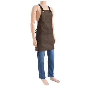 Pesado deber lienzo delantal <span class=keywords><strong>de</strong></span> <span class=keywords><strong>trabajo</strong></span> con la herramienta <span class=keywords><strong>de</strong></span> bolsillos - Product Image 2