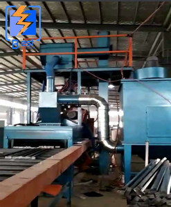 Transportador de rodillos tipo auto china H viga de acero disparo blasing máquina - Product Image 2