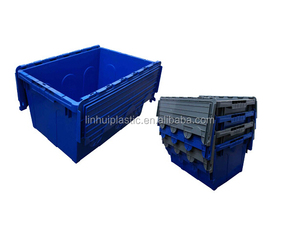 50L Thùng Nhựa Vuông Bao Bì Rẻ Nhất Hộp Nhựa Stackable Thùng Cho Cá Trái Cây Và Rau Quả - Product Image 4