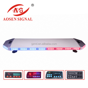 Super Mince Véhicule Toit Lumière Bar <span class=keywords><strong>Police</strong></span> Camion Barre Lumineuse avec <span class=keywords><strong>Sirène</strong></span> - Product Image 1