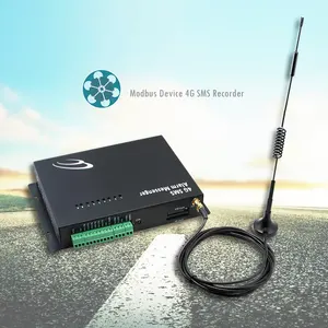 4个脉冲通道4g短信数据记录器Modbus协议I/O模块智能养殖