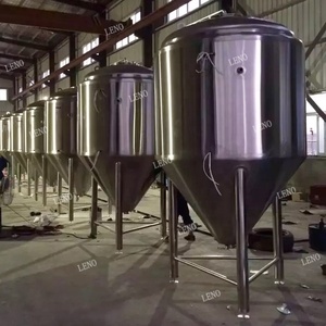 Fermentador de Cerveza Cónico con Enfriamiento y Chaqueta de Acero Inoxidable de Calidad y Precio Competitivo LENO - Product Image 5