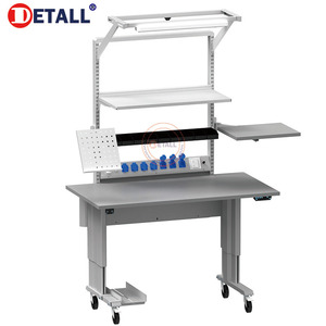 Điện di chuyển hội thảo nhà để xe kim loại thiết bị điện tử bảng trên bánh xe - Product Image 3