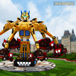 Autres produits d'amusement, attractions de parc, manège robotisé Iron Man, grande machine <span class=keywords><strong>Bumblebee</strong></span>, voiture intelligente robotisée à vendre - Product Image 4