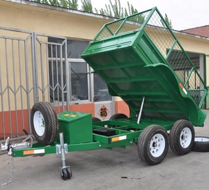 Hot Sale Lowering Hydraulic <strong>Trailer</strong> Box <strong>Trailers</strong> 8x5 <strong>Storage</strong> - Product Image 4