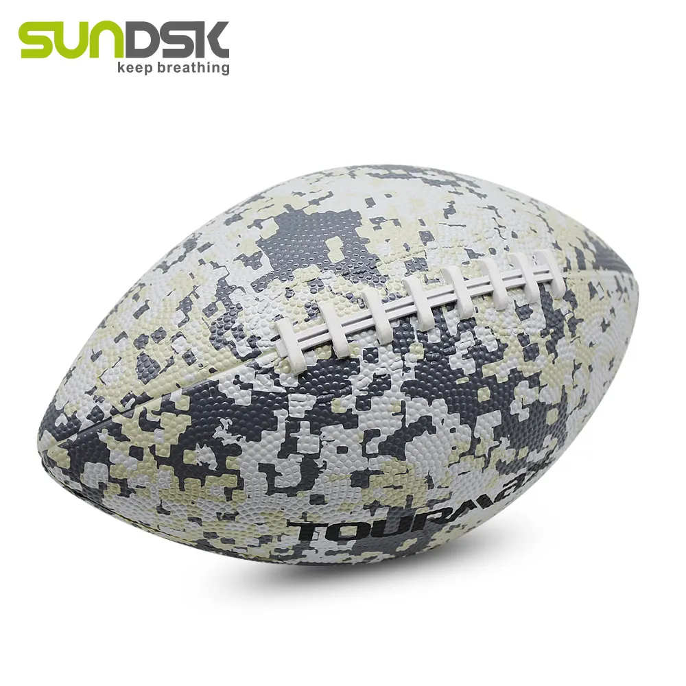 Official size and weight american football mini rubber ball