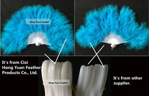 HY vente en gros <span class=keywords><strong>de</strong></span> luxe grand éventail à main en plumes d'autruche éventail <span class=keywords><strong>de</strong></span> plumes <span class=keywords><strong>de</strong></span> danse burlesque <span class=keywords><strong>bouquet</strong></span> <span class=keywords><strong>de</strong></span> <span class=keywords><strong>mariée</strong></span> - Product Image 5