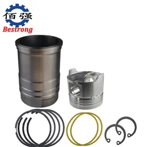 Cylinder Liner S1100 Piston Direct Injection With U Cut On Bottom For Diesel Engine