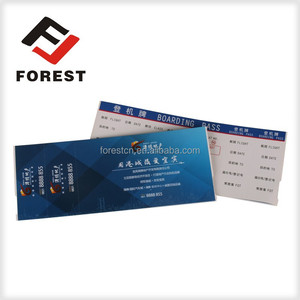 Boletos de Avión Personalizados Más <span class=keywords><strong>Baratos</strong></span>, Suministro de Papel Térmico para Boletos de Avión, Impresión de Boletos de Avión - Product Image 4
