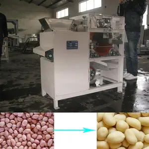 factory price wet way soybeans skin remove machine