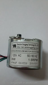 <strong>AC</strong> <strong>MOTOR</strong> 120Volt 1.5RPM <strong>AC</strong> <strong>Reversible</strong> <strong>Synchronous</strong> <strong>Motor</strong> with M3 Hole Made in China 50KTYZ - Product Image 3
