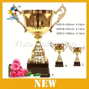 toy trophy cup,bottom price metal trophy figurines cup,modern trophy
