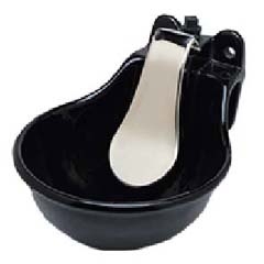 Terrui ghisa con fiocco per mucca con rivestimento in smalto per ciotola automatica per bestiame da latte o manzo - Product Image 2