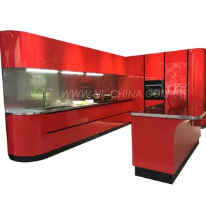 रसोई फर्नीचर चीन से आयातित, लाल सेब फर्नीचर चीन, नए उत्पादों फर्नीचर - Product Image 1