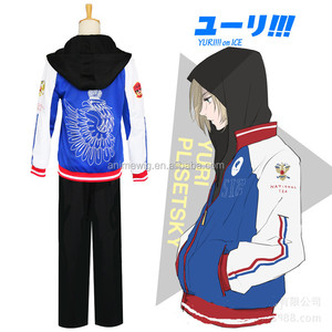 Vente en gros Yuri sur glace <span class=keywords><strong>Cosplay</strong></span> Costume Yuri <span class=keywords><strong>Ripley</strong></span> Costume Anime <span class=keywords><strong>Cosplay</strong></span> uniforme vêtements - Product Image 2