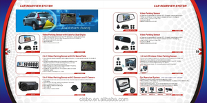 Dc 12 V - 24 V voltaje y <span class=keywords><strong>el</strong></span> Sensor de <span class=keywords><strong>Parking</strong></span> / cámara de visión trasera tipo sistema del Rearview del coche - Product Image 1