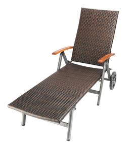 Silla de playa ligera de los muebles al aire libre Tumbona de aluminio de la <span class=keywords><strong>rota</strong></span> - Product Image 1
