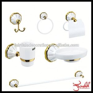<span class=keywords><strong>precio</strong></span> de venta al por mayor de cerámica 6 piezas de oro del hotel balfour <span class=keywords><strong>accesorios</strong></span> de <span class=keywords><strong>baño</strong></span> - Product Image 1