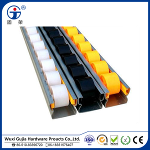 Cina vendita diretta della fabbrica migliore vendita 4035 industriale in lamiera Placon rullo cingolato con ruota gialla - Product Image 2