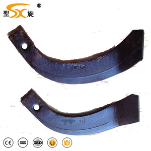 Cuchilla para cultivadora rotativa IT245 de un orificio, larga, material 65Mn - Product Image 5