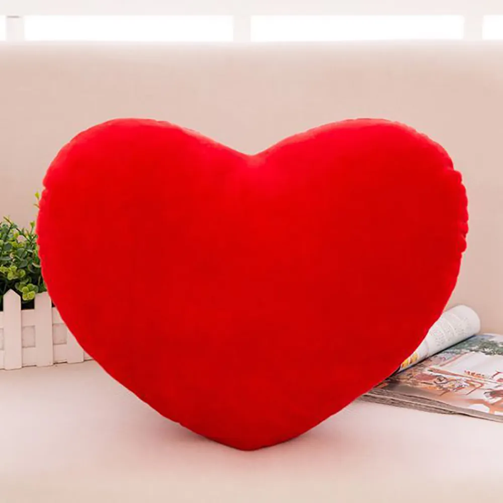 Personalized Creative Heart-shaped Plush Pillow