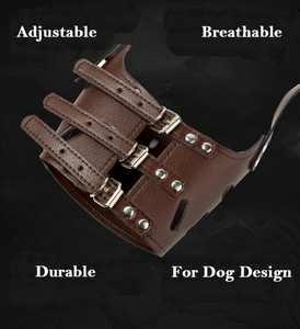 도매 맞춤 애완 동물 강아지 총구 안티 물고 편안한 개 훈련 총구 - Product Image 2