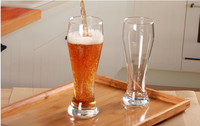 Tasse en verre de bière en cristal de bavière de 500ml, tasse en verre de pinte pour bière de 17 onces