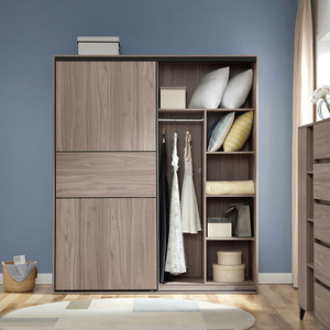 Produttore Commercio All'ingrosso di Legno di Design Moderno porta scorrevole armadio porta Per Hotel O Mobili Per La Casa - Product Image 2