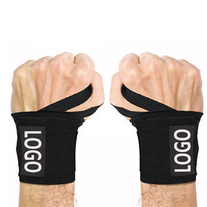 Sabuk Penopang Pergelangan Tangan Kustom Dapat Diatur, Sabuk Pelindung Latihan Pergelangan Tangan Pita Keringat Penjepit Angkat Beban Pergelangan Tangan - Product Image 1