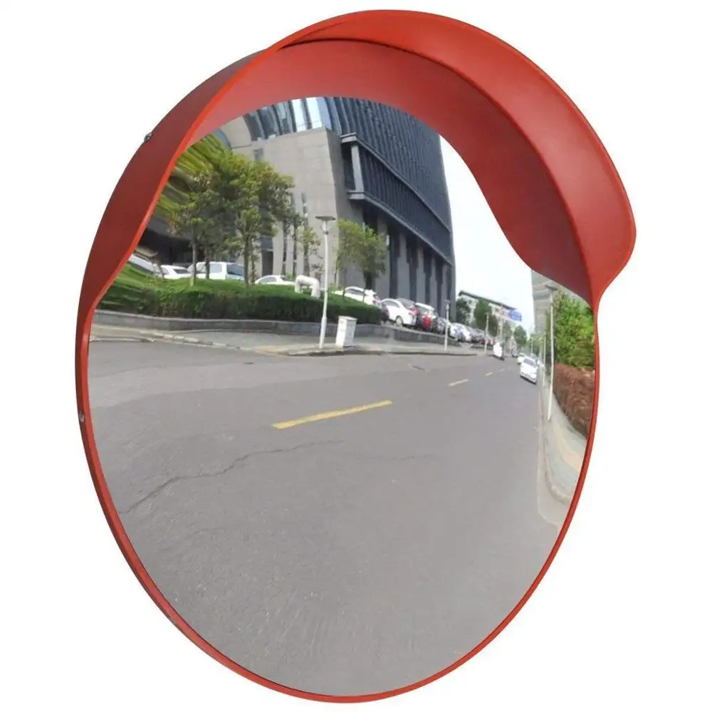 Mejor venta de 60CM de alto Visible y de alta definición de gran ángulo irrompible esquina espejo convexo para carretera uso