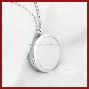 Collar Difusor de Aromas Promocional, Difusor de Aceites Esenciales de Acero Inoxidable, Colgante de Aromaterapia, Joyería - Product Image 3