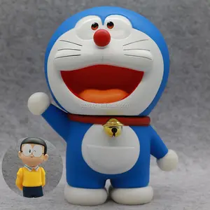 Mignon 3 D de bande dessinée caractère action figure, personnalisé faire en plastique figure Jingle chat