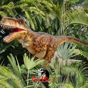 Dino061 High Class Silicone Rubber Moving Dinosaur Perform Costume