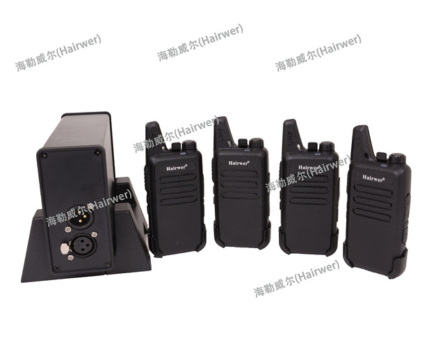 2018 Hairwer Full Duplex Four Channel Wireless Intercom System