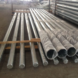 Transformador de distribución octogonal, línea de energía eléctrica, <span class=keywords><strong>poste</strong></span> <span class=keywords><strong>Tubular</strong></span> de Metal y acero - Product Image 1