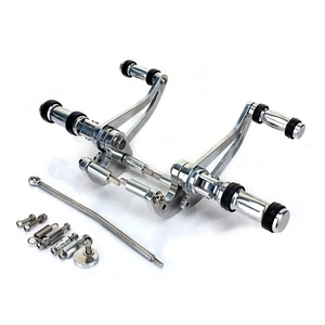 CNC Billet aluminio adelante controles para Yamaha <span class=keywords><strong>DragStar</strong></span> <span class=keywords><strong>XVS</strong></span> 650 (650V/XVS650 / XVS650A) - Product Image 1