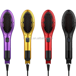 Hot air brush cheveux lisseur professionnel rouleau meches fer à vapeur brosse à cheveux redresseur avec <span class=keywords><strong>la</strong></span> certification ce - Product Image 2