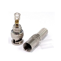 Cable Coaxial RG59 de Alta Calidad para CCTV, Conector BNC Metálico, Fuente de Alimentación para Accesorios de CCTV