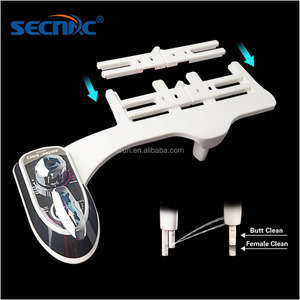 Pequeña bidé con boquillas dobles, rocío <span class=keywords><strong>de</strong></span> <span class=keywords><strong>agua</strong></span> caliente y fría, boquilla autolimpiable - Product Image 1