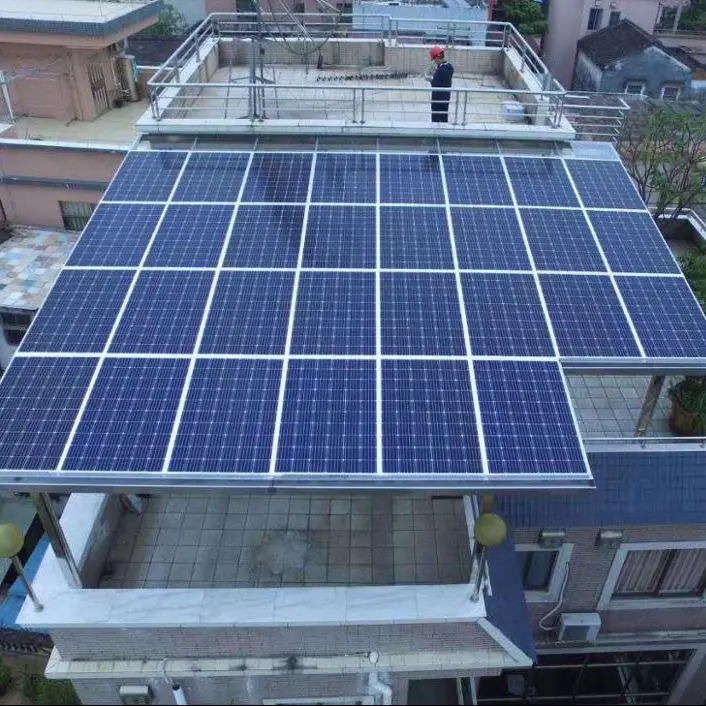 Устойчивая крыша 10KW весь дом вне сетки солнечной энергии системы с CE ROHS утвержденной и солнечной панелью системы
