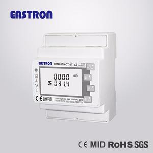 SDM630MCT-2T V2 MID DIN rail Dual Source Meter, 2 tariffe Smart Meter, Modbus RS485 Energy Power Meter - Product Image 2