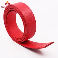 להבת הוכחת אדום TPU פלסטיק מצופה חגורה רצועה
