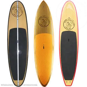 Groothandel Mooie Bamboe Sup Stand Up Paddle Boards