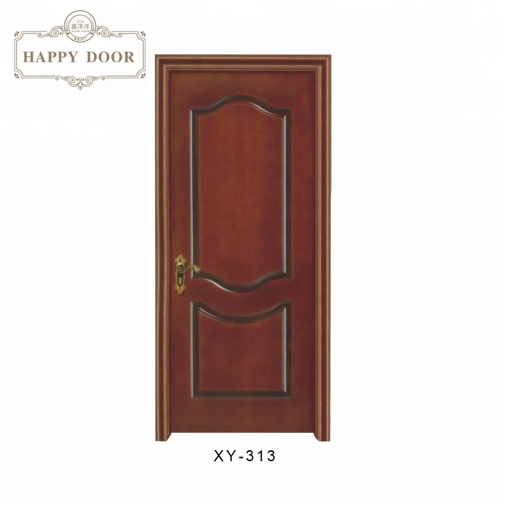 Classic bedroom furniture interior swing soild wooden door design embroidery diyar kail wood door