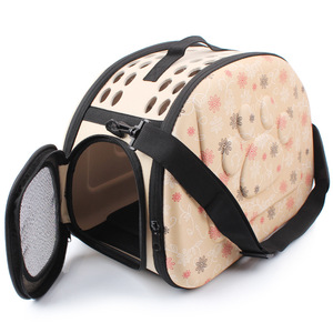 Faible QUANTITÉ MINIMALE DE COMMANDE En Gros Compagnie Aérienne Portable Extensible Pliable Sac de Transporteur Pour Animaux de compagnie, Eva Souple Pour Animaux De Compagnie Cage
