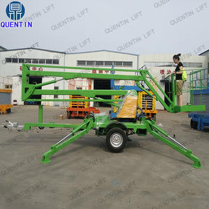 Brazo de manivela para remolque telescópico con plataforma de elevación de 30m de altura, potencia de diésel y batería - Product Image 2