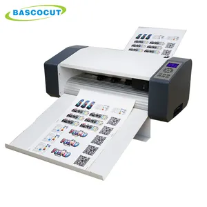 Bascocut A3 + Auto Sheet Feeder Cutting Secara Otomatis/A3 A4 Ukuran Digital Mati Label Cutter