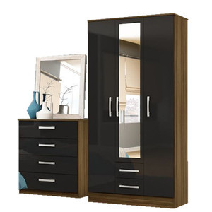 Professional Manufacturer Bedroom Furniture Manufacturer <strong>Low</strong> Price Bedroom <strong>Wardrobe</strong> Design with Mirror Door Home Furniture Panel - Product Image 5